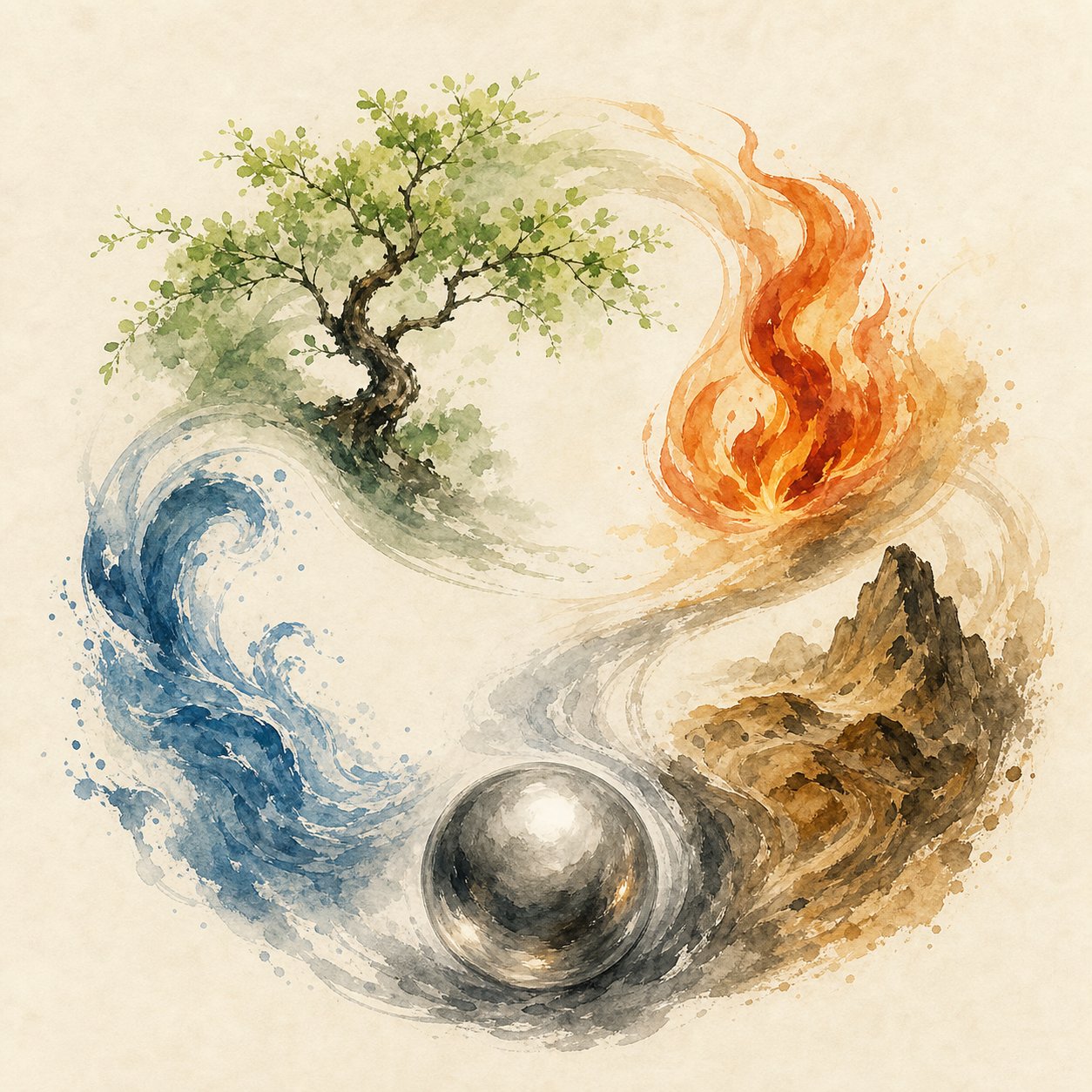 the five elements framework maps personality traits to specific chinese characters for naming