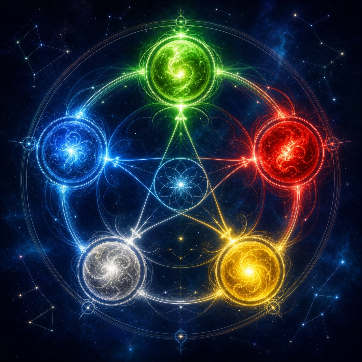 the five elements productive and controlling cycles used to identify the yong shen favorable element