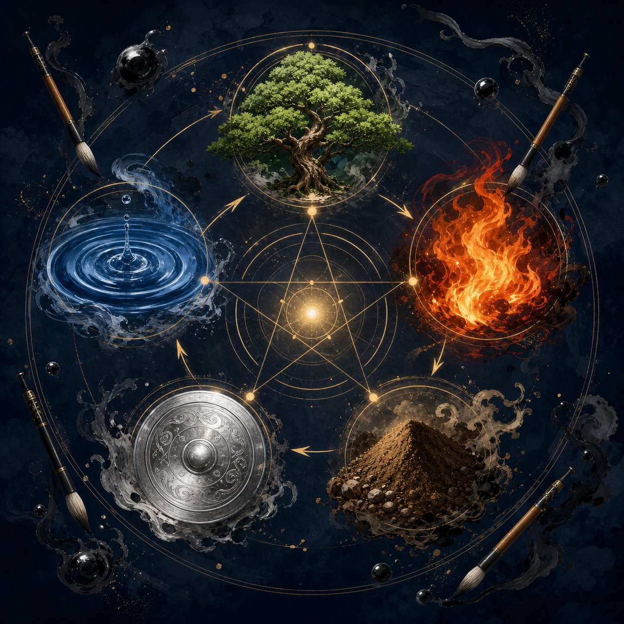 the five elements system that guides millions of chinese parents toward specific naming characters based on a child's birth chart