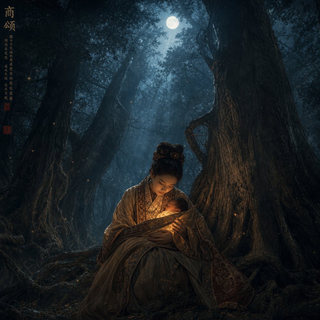 the founding legend of the lin surname tells of a mother and child sheltered by a forest during the fall of the shang dynasty