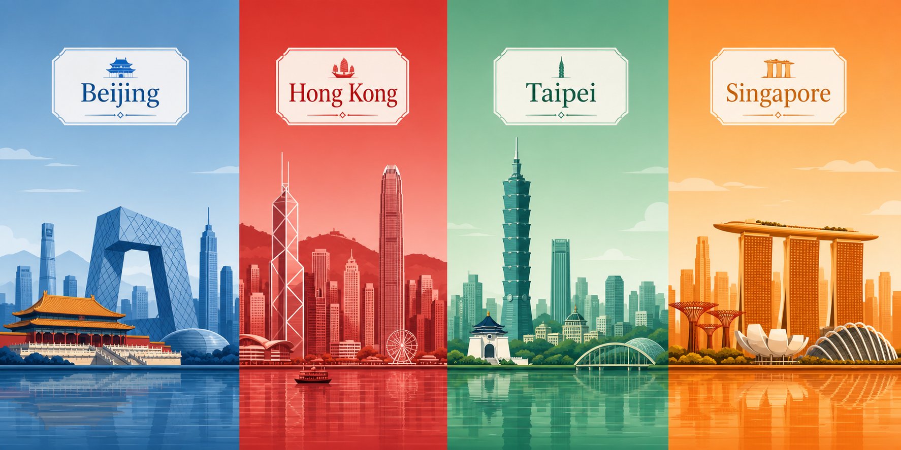 the same chinese name appears in different formats across regions due to varying romanization systems