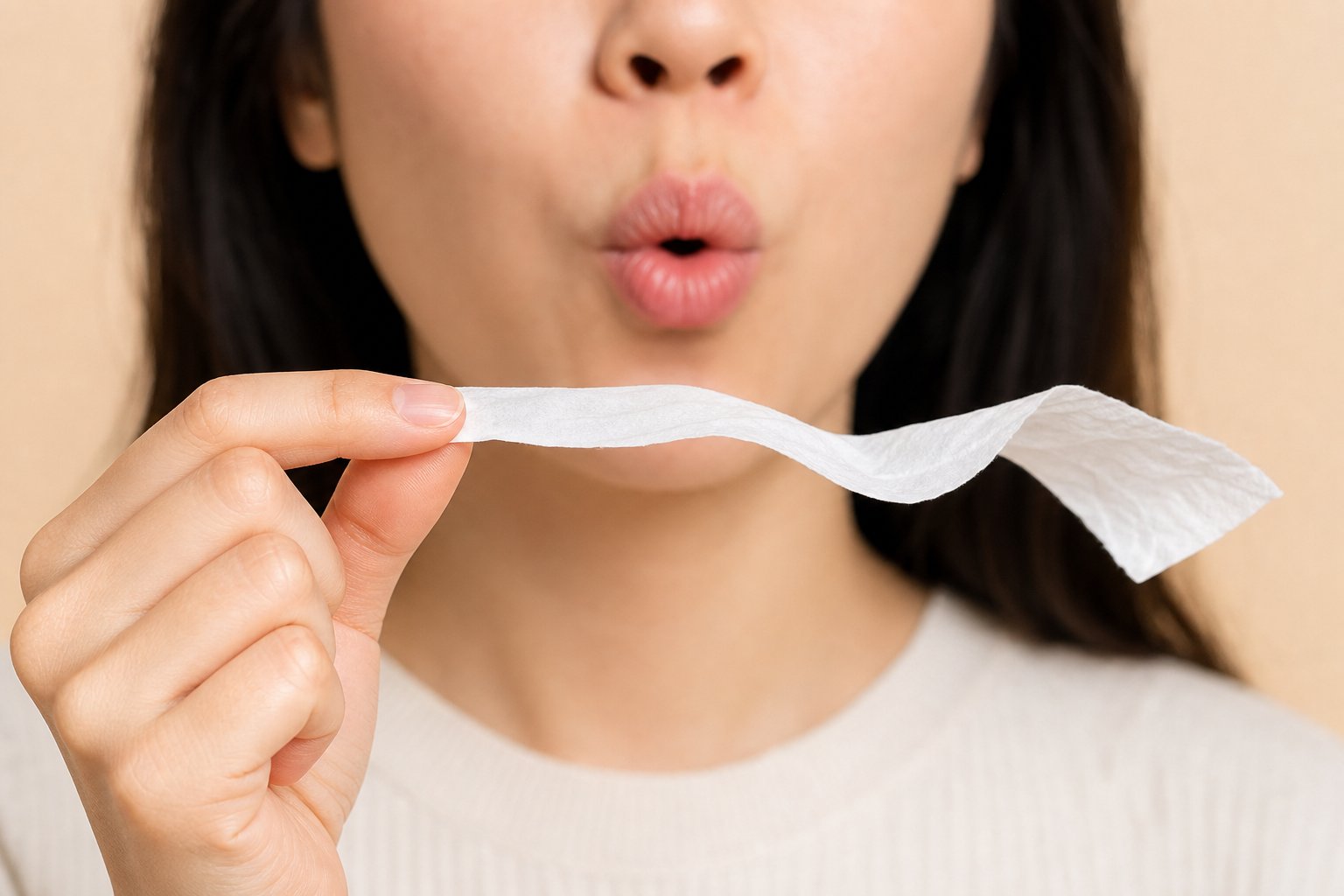 the tissue paper test makes the invisible difference between aspirated and unaspirated sounds visible
