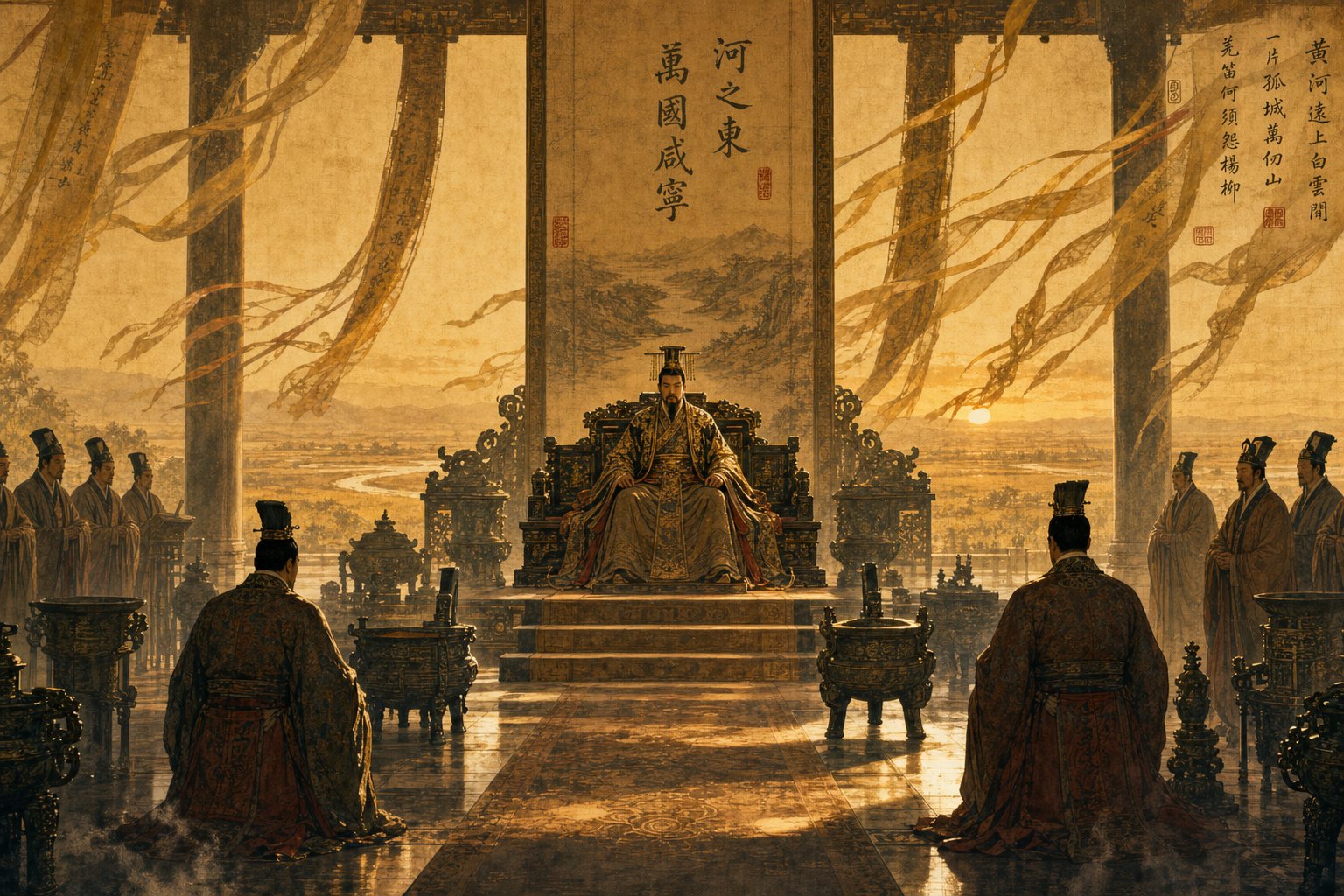 the yellow river basin royal courts where the wang surname originated from zhou dynasty nobility