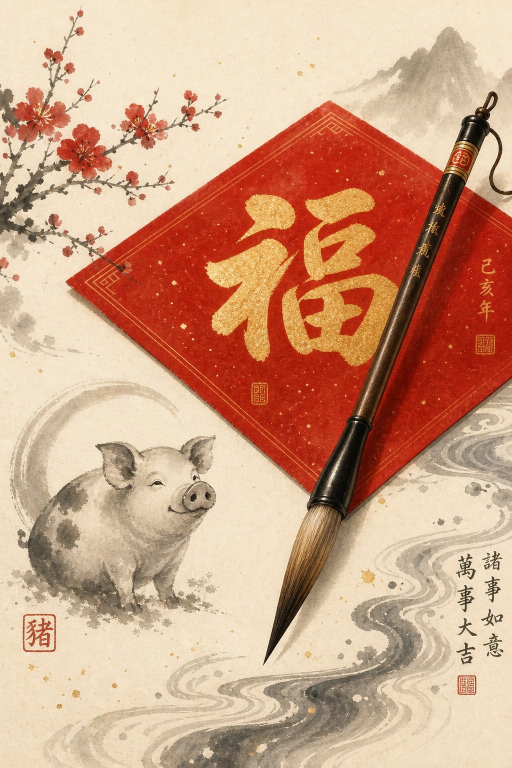 Decode The Auspicious Characters For Pig Year Your Name Needs