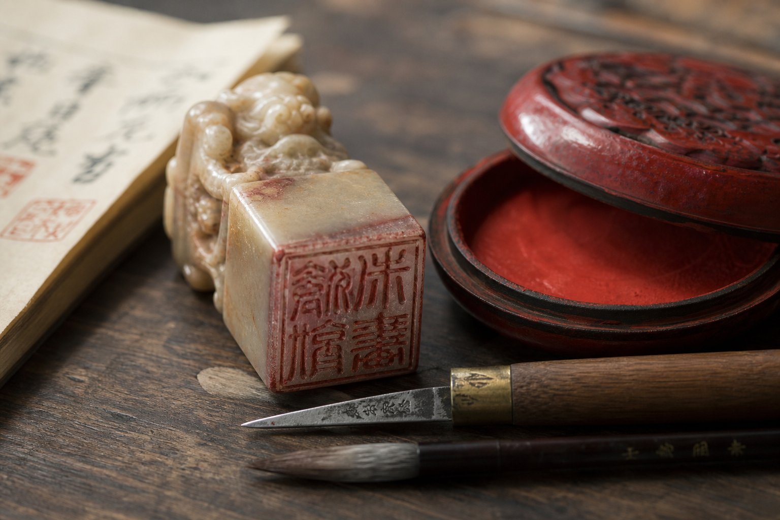 Chinese Calligraphy Seal Carving: Where Blade Meets Brushwork