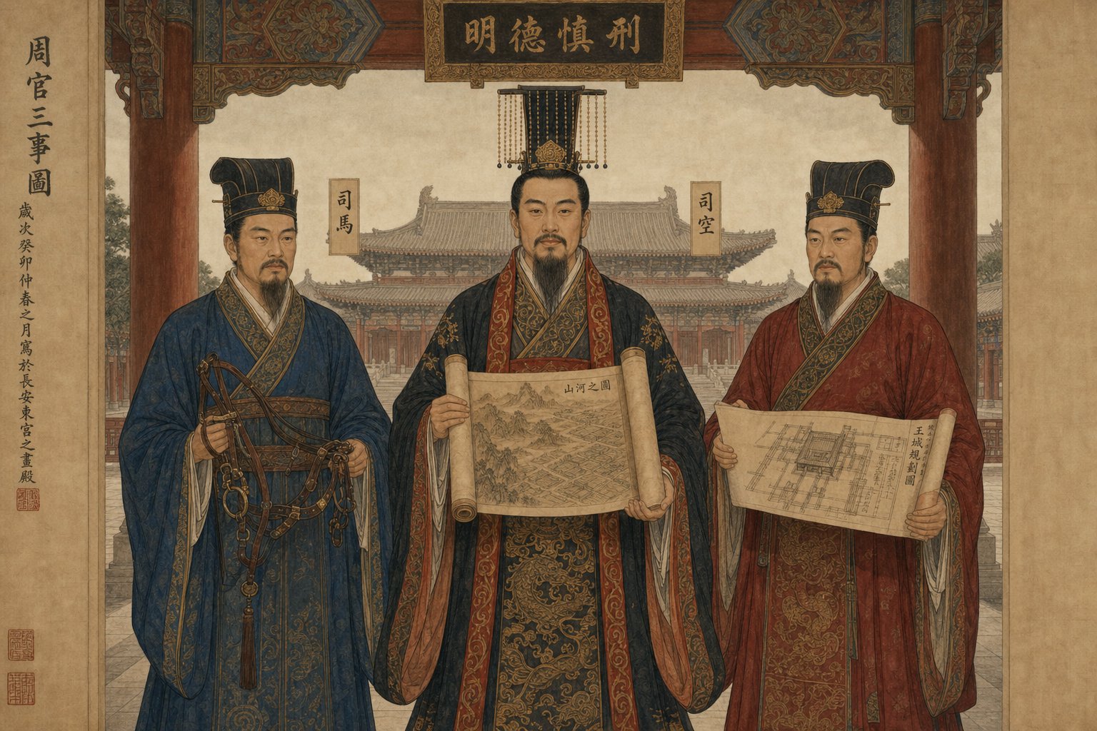 zhou dynasty court officials whose ministerial titles became hereditary compound surnames like sima situ and sikong