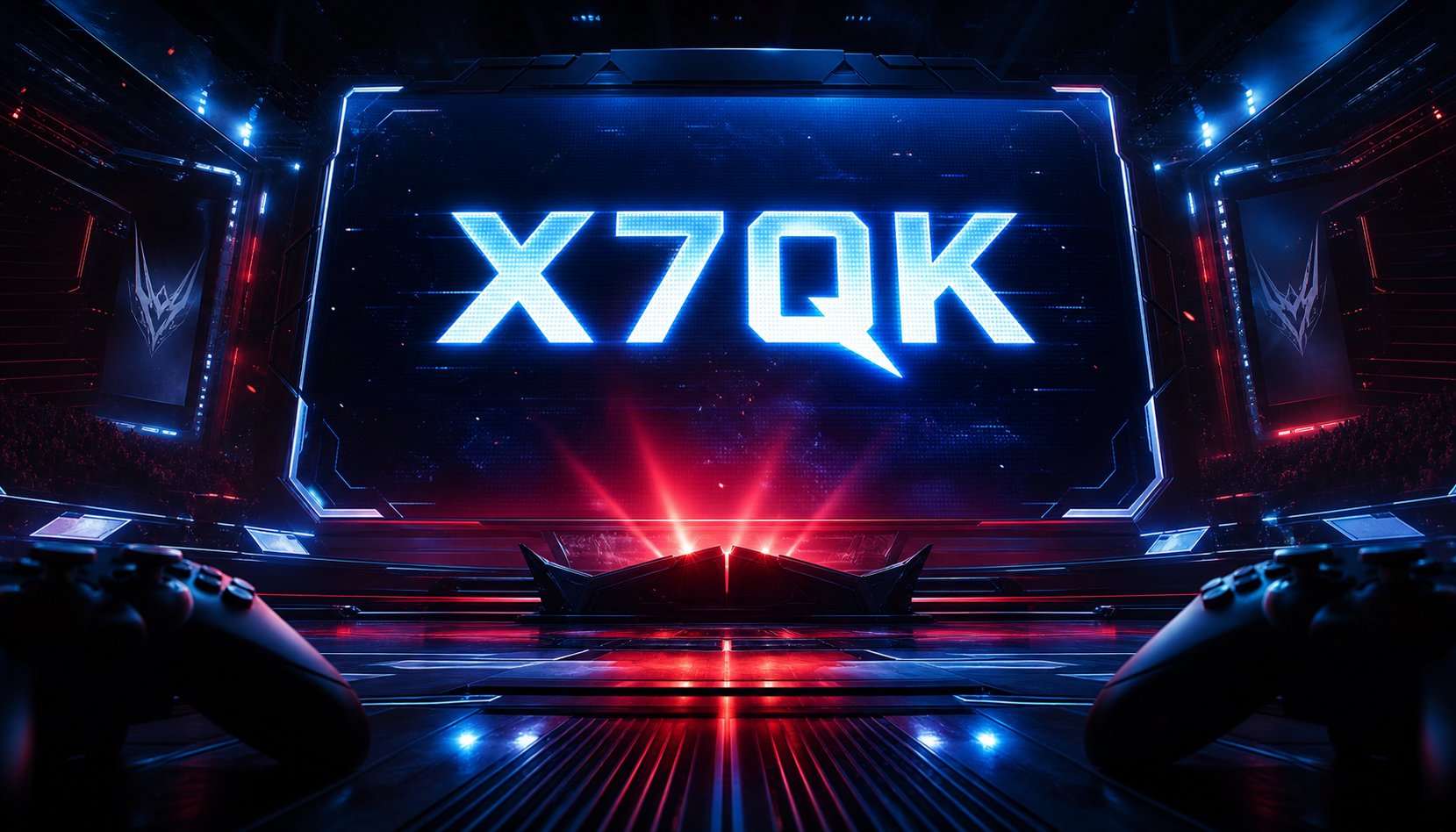a rare four letter gamertag displayed in a competitive gaming environment symbolizing player status