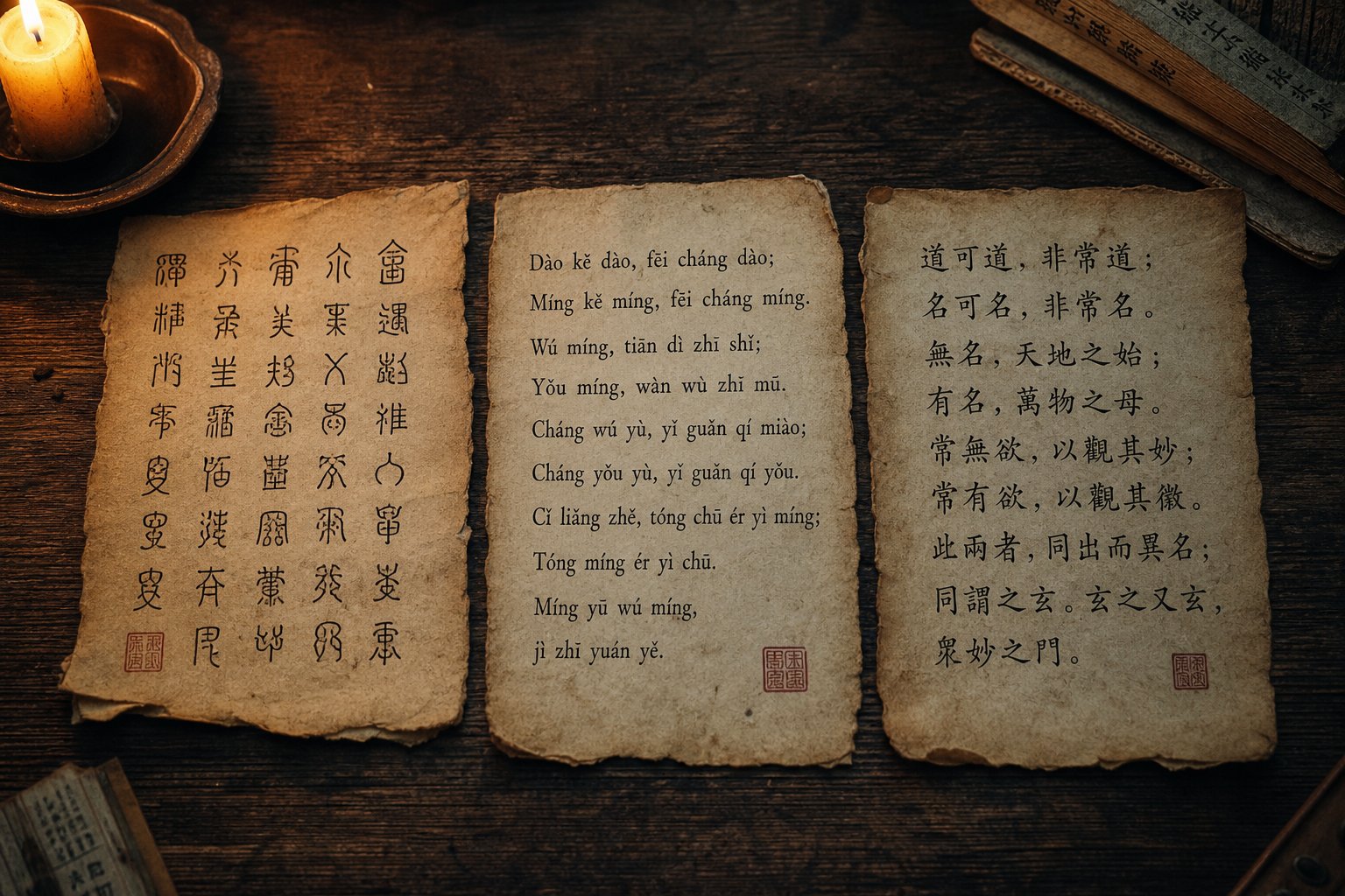 a single zhuang name can appear in three different scripts each preserving different aspects of its meaning and sound