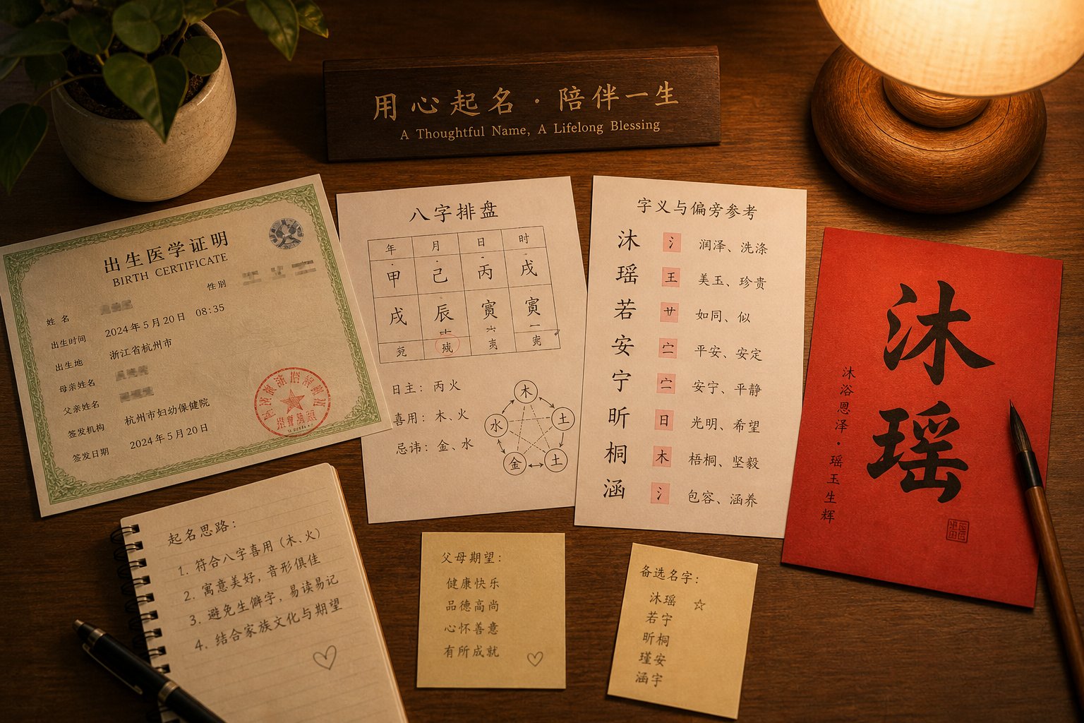 a systematic approach to chinese baby naming moves from birth chart analysis through element identification to final character selection