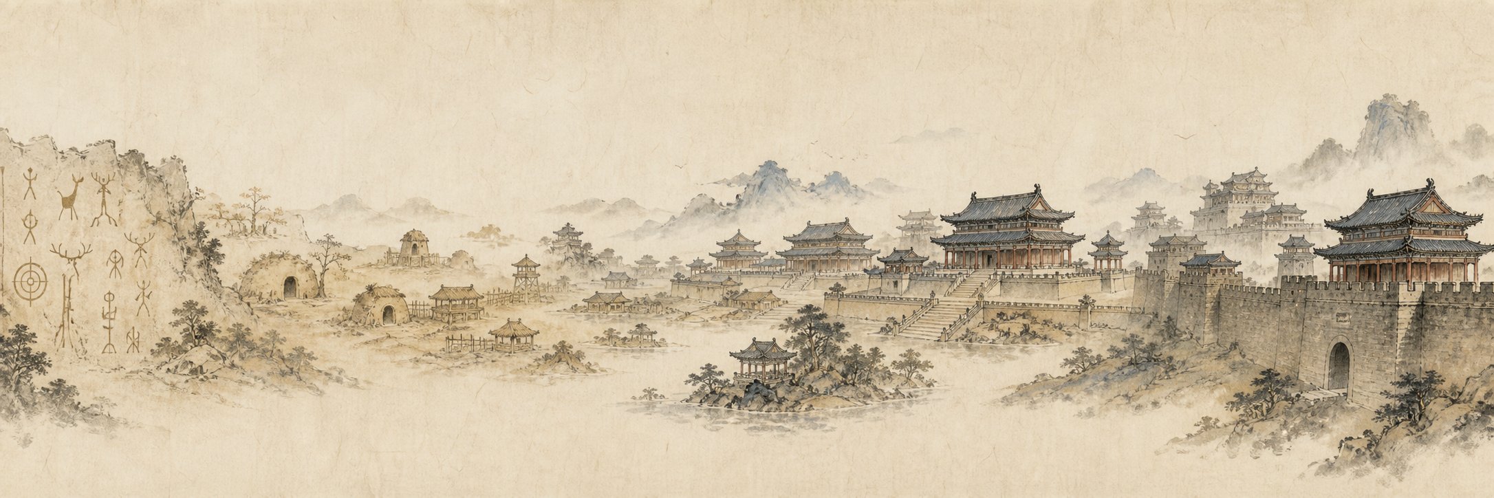 a visual journey through chinese dynasties showing how naming conventions evolved across imperial eras