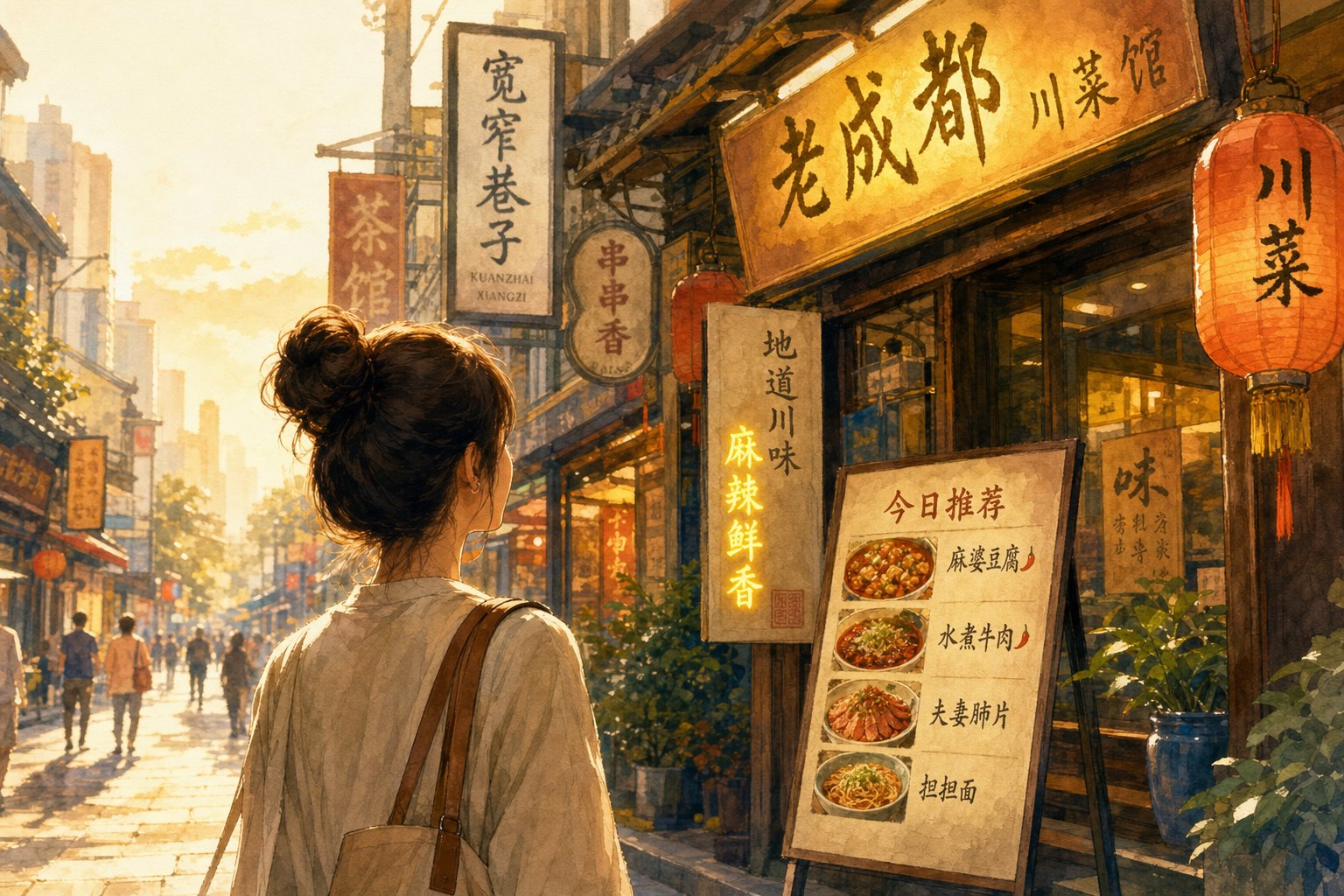 after learning 100 characters you can start recognizing chinese text on signs and menus