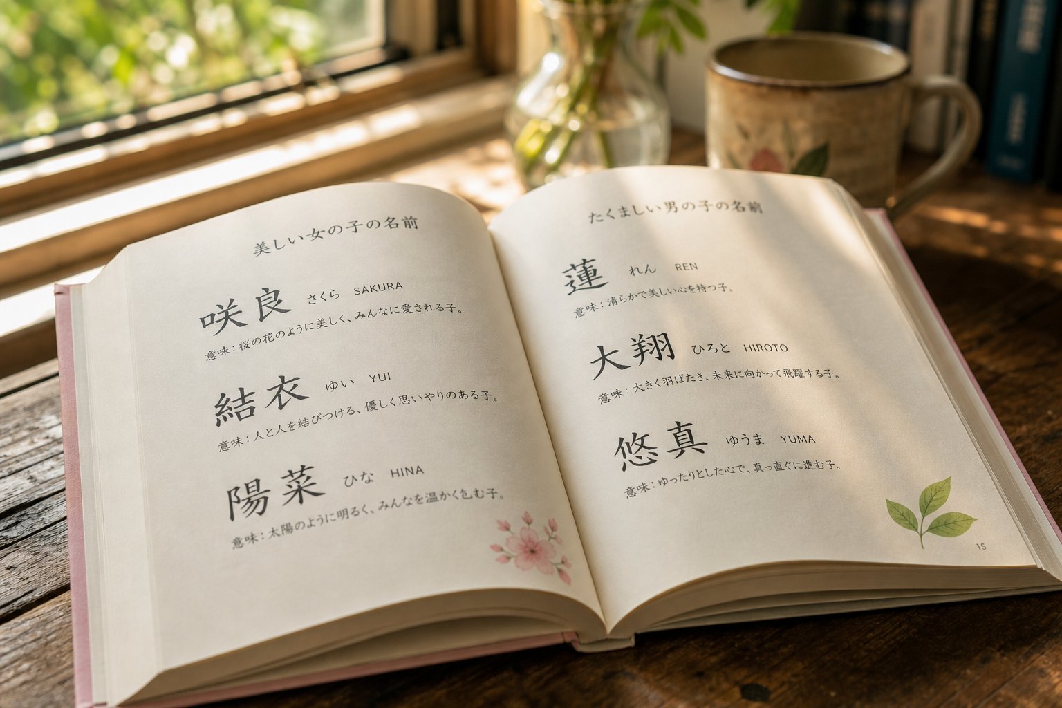an open naming book bridging japanese characters and romanized text for cross cultural understanding