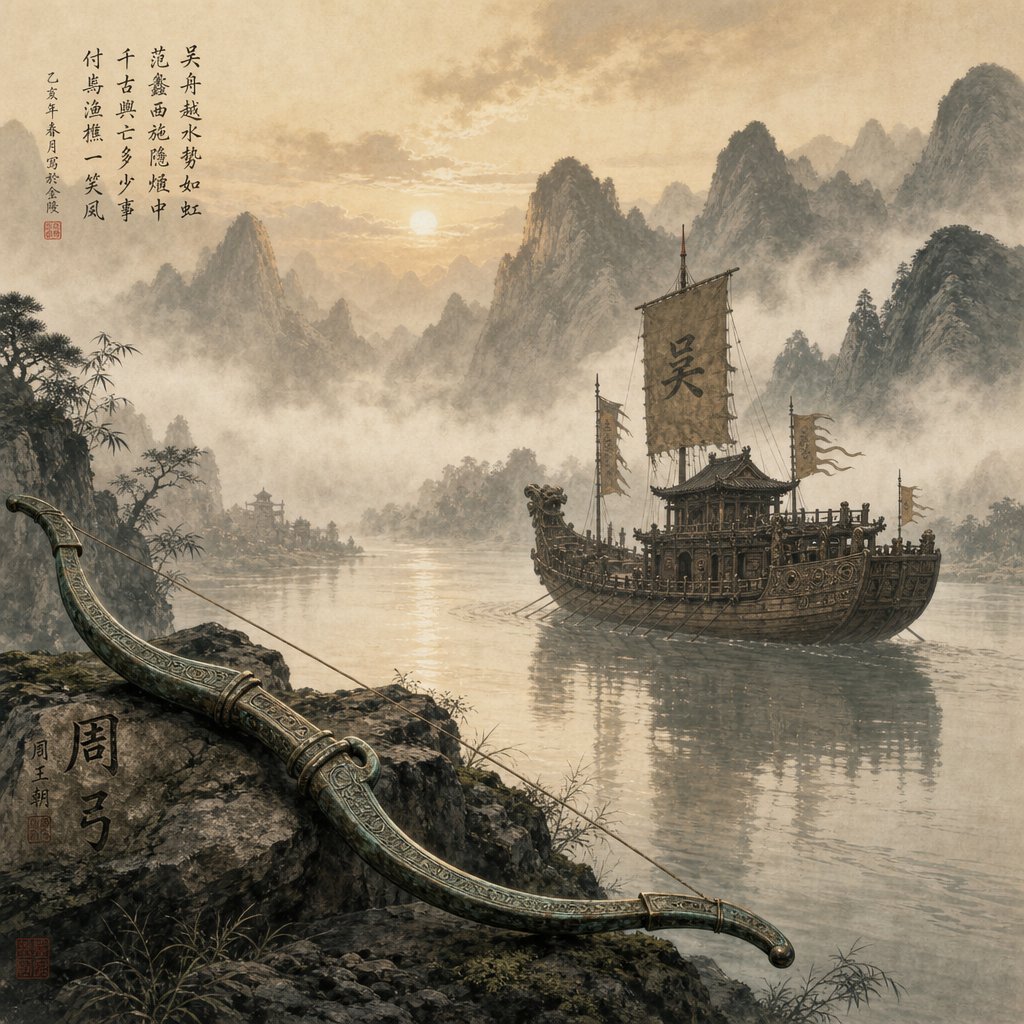 ancient kingdoms of zhou and wu left lasting legacies preserved in two of china's most enduring surnames