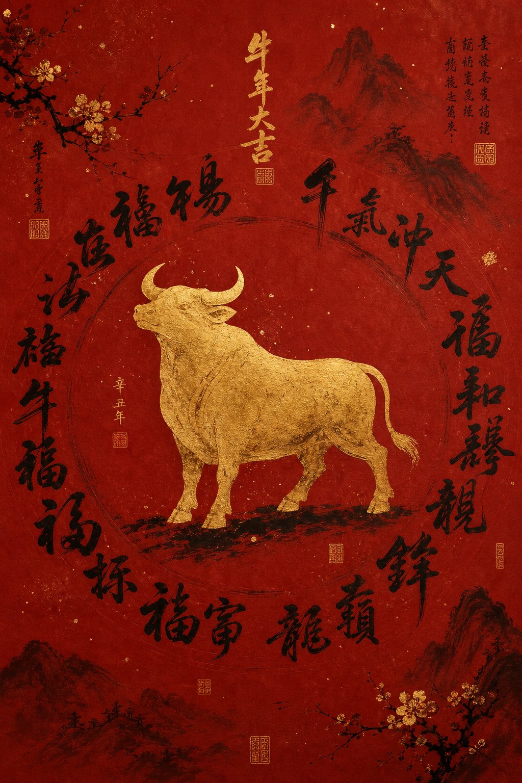 Your Baby's Fortune Starts Here: Auspicious Characters For Ox Year