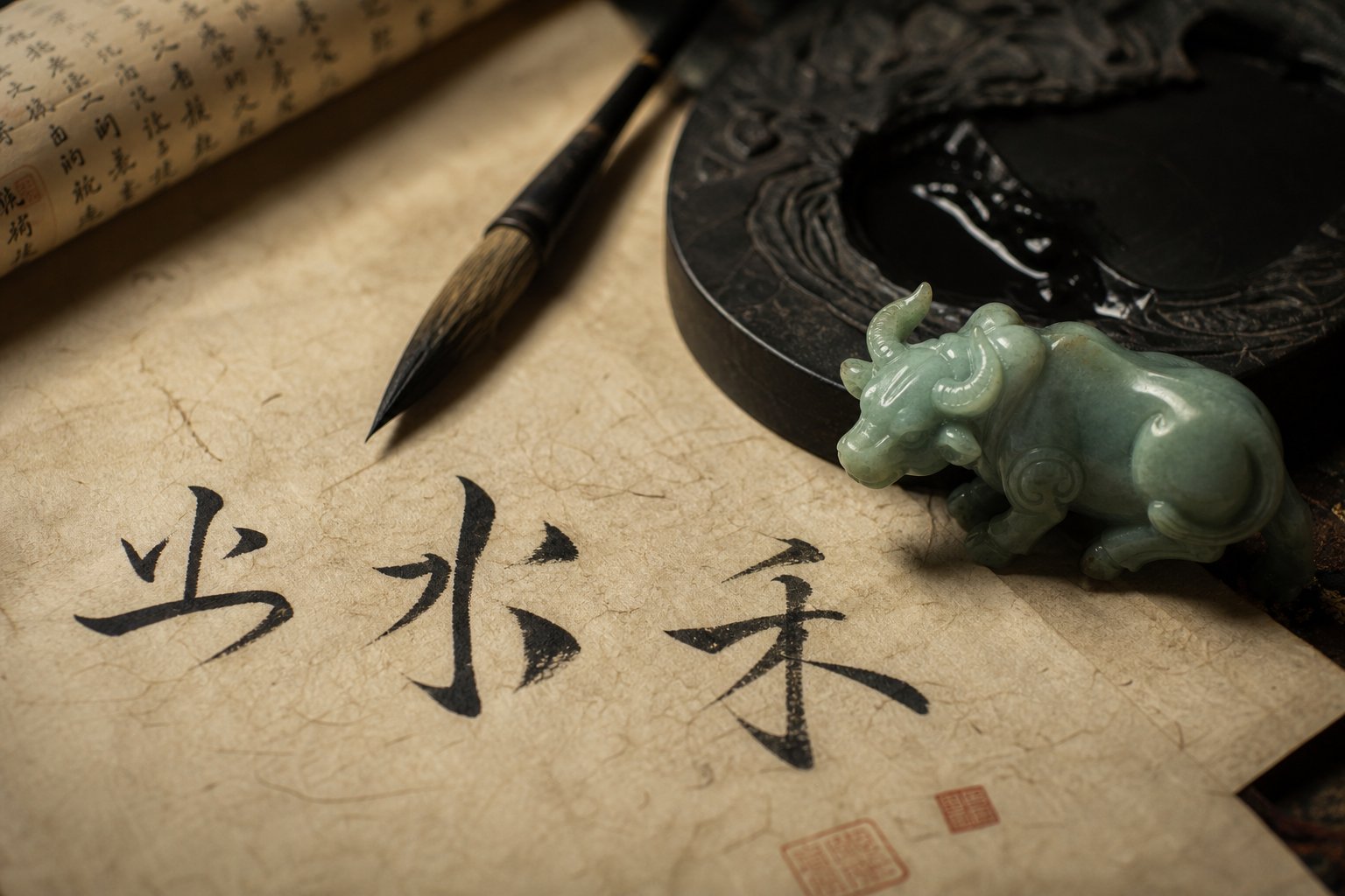auspicious radicals like grass water and grain form the foundation of zodiac aligned ox year names