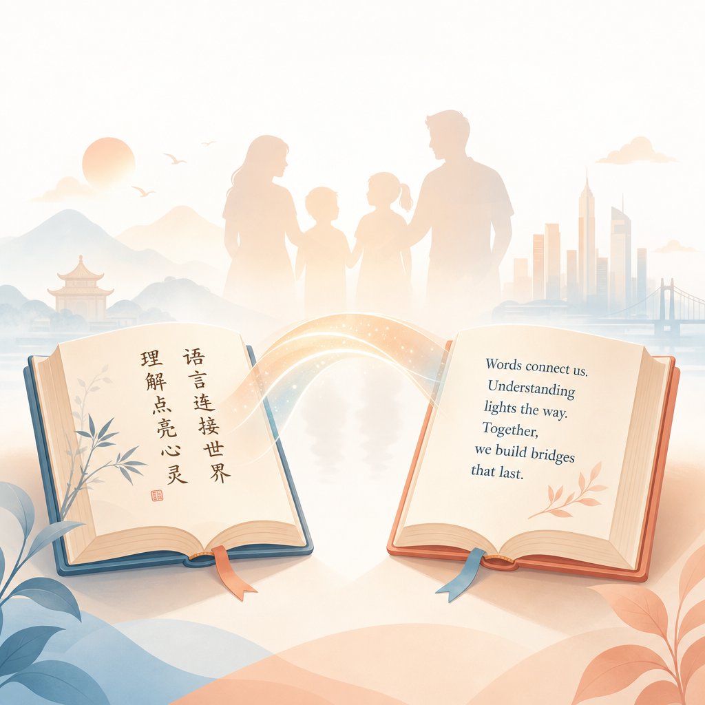 bridging two languages in the naming process showing how bilingual families connect chinese characters with english pronunciation