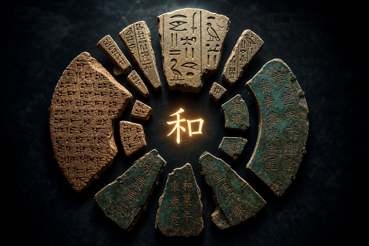 bronze script among world writing systems the only ancient tradition with living modern descendants