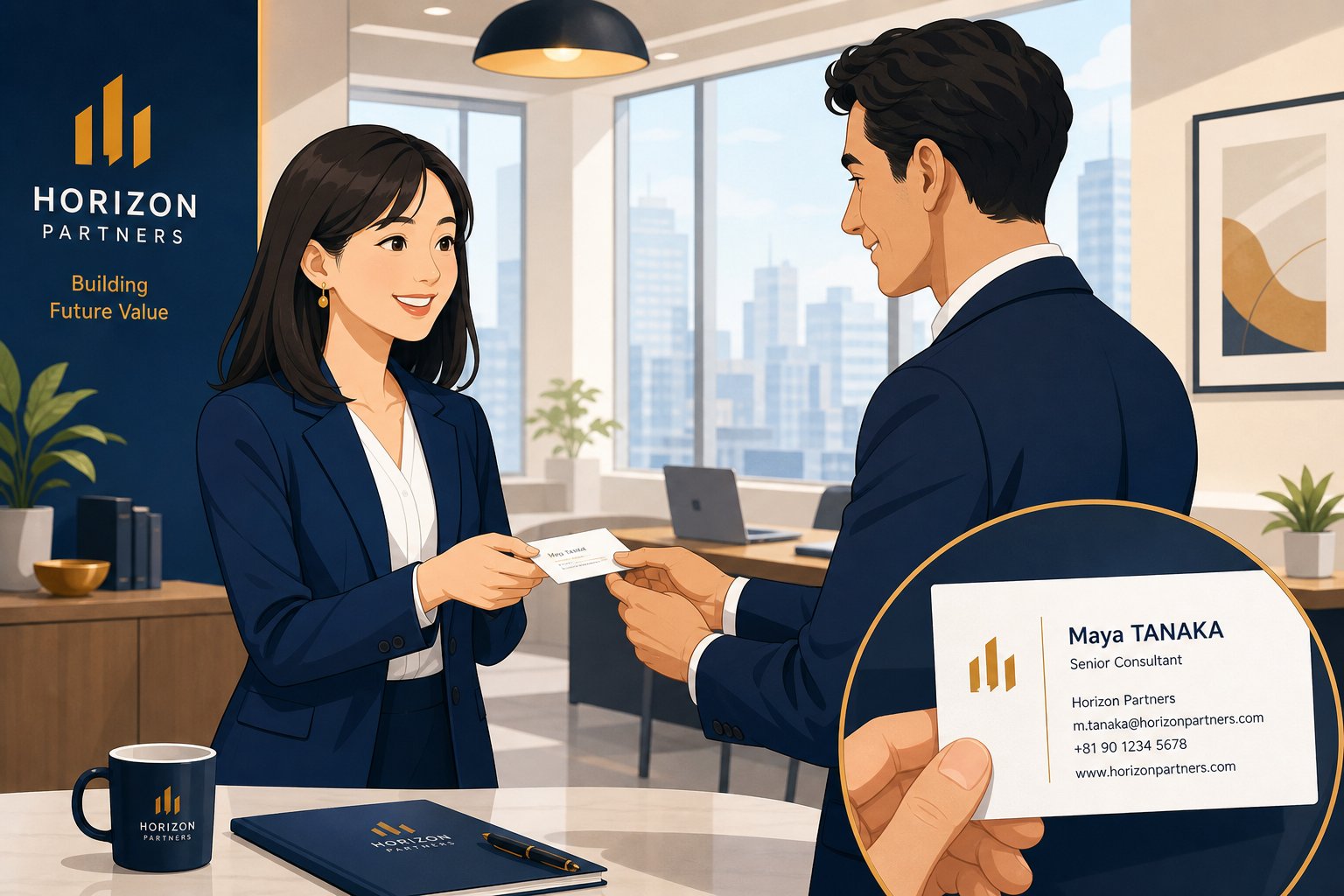 business cards in singapore often capitalise the surname to help identify the family name