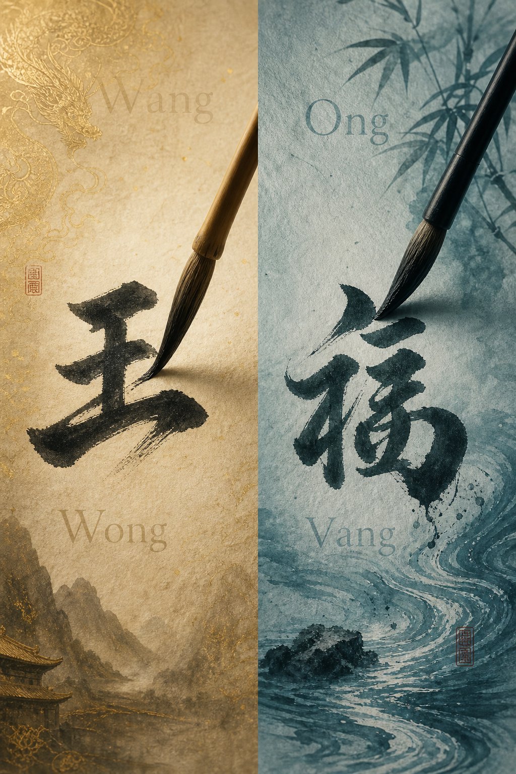 Wang vs Wong Surname: Same Spelling, Three Different Families