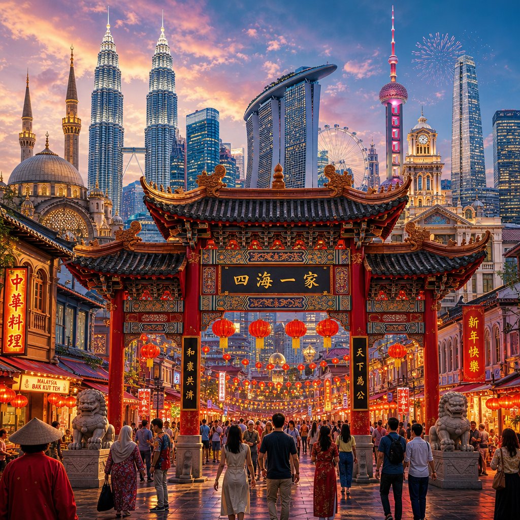 chinese diaspora communities blend religious naming traditions with local cultural influences worldwide