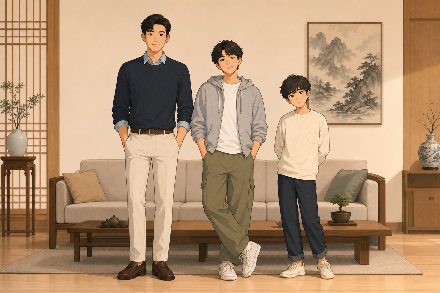 chinese families assign numbered titles like dage erge and sange to distinguish multiple older brothers by birth order