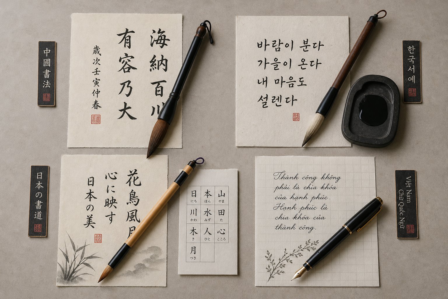 chinese korean japanese and vietnamese traditions each apply yin yang naming principles through their unique writing systems