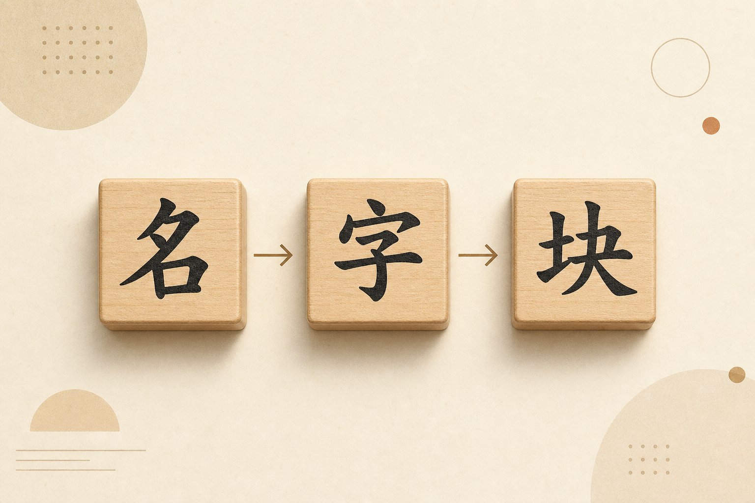chinese names follow a surname first structure typically using two or three characters read from left to right
