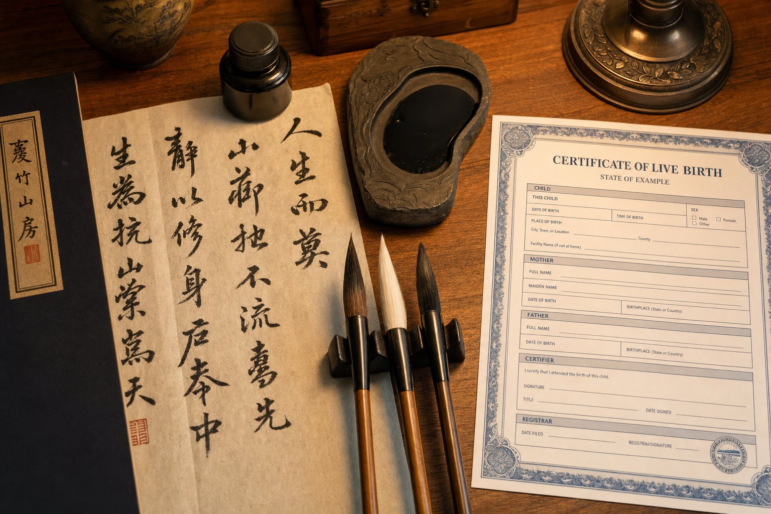 chinese naming involves careful character selection balancing meaning tone and family tradition