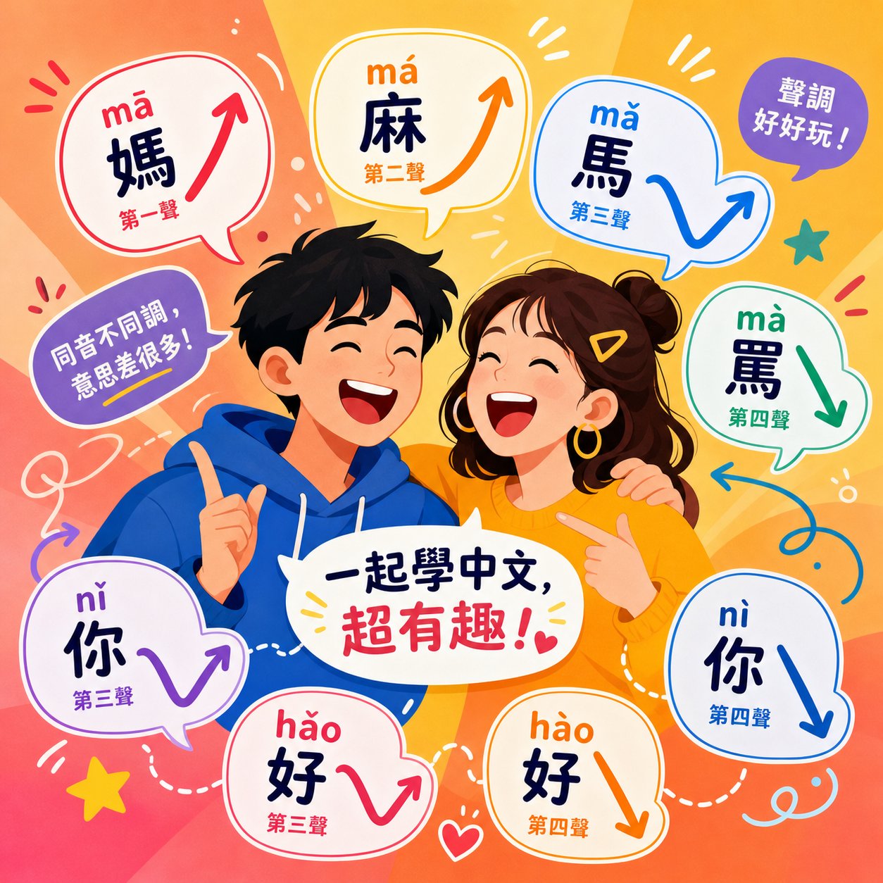 Funny Chinese Nicknames: One Wrong Tone Changes Everything