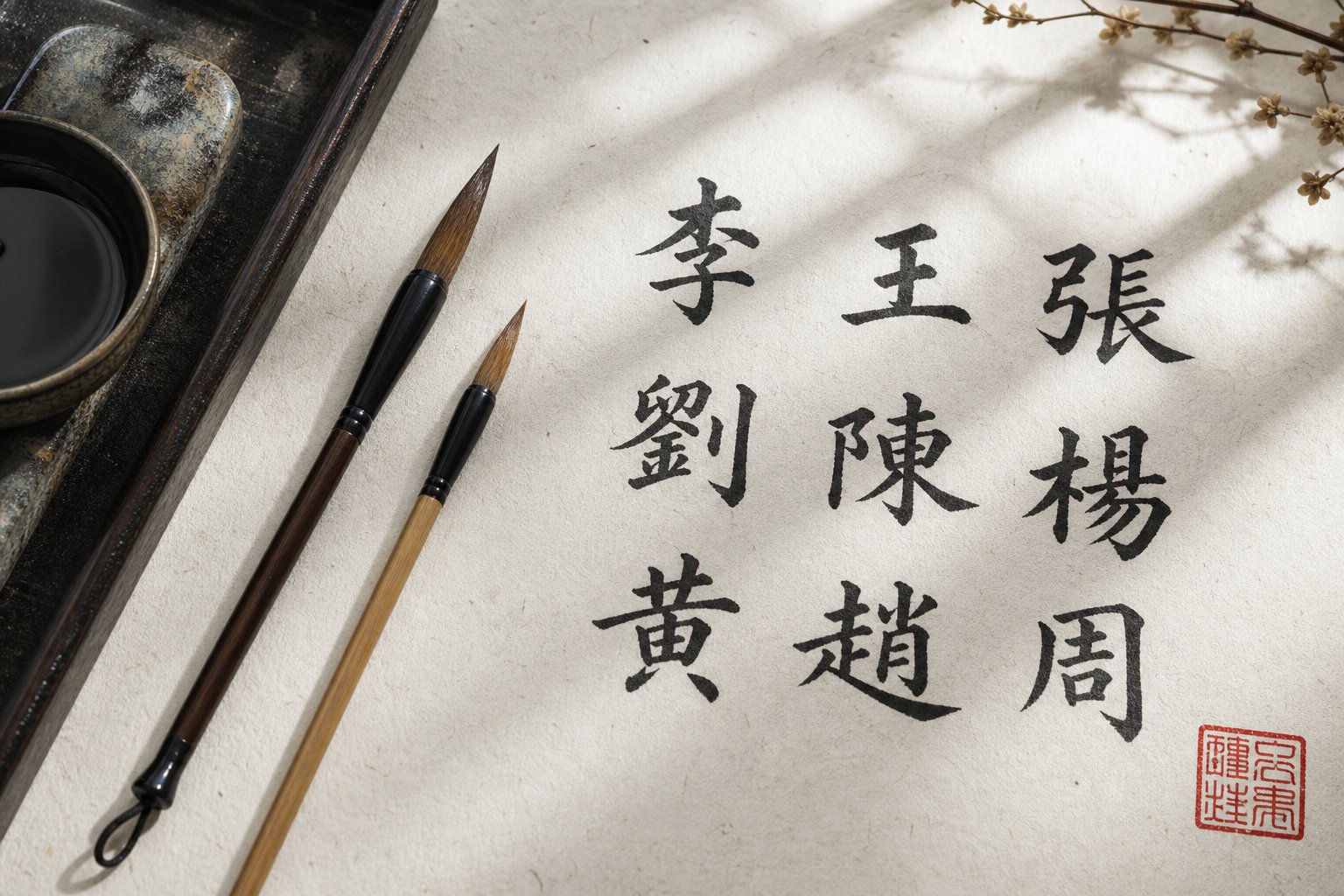 Chinese Surname Pinyin List: Say Every Name Right the First Time