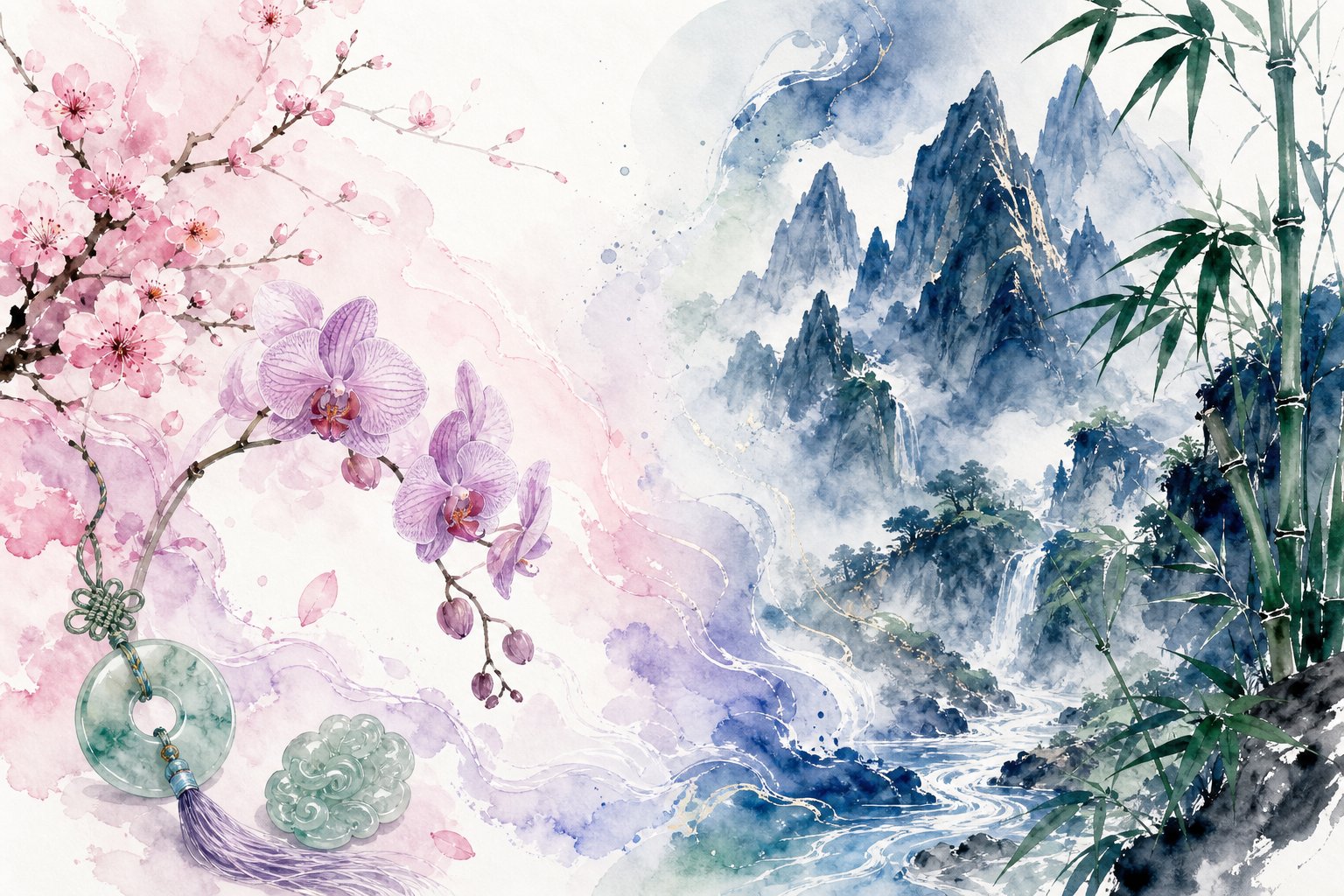 contrasting feminine and masculine imagery traditionally associated with chinese name characters