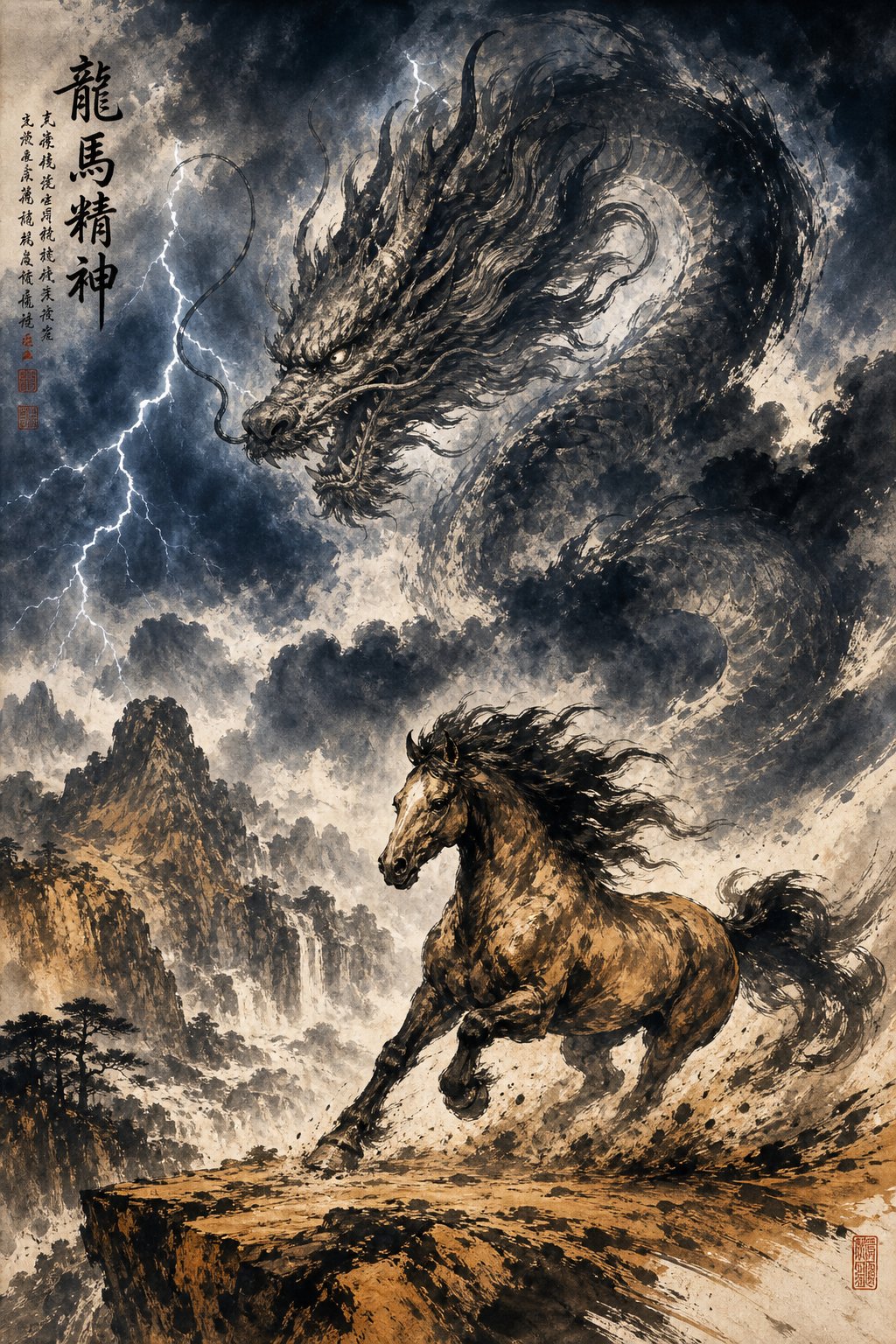 dragon horse and thunder represent the animal and celestial forces encoded in chinese surnames