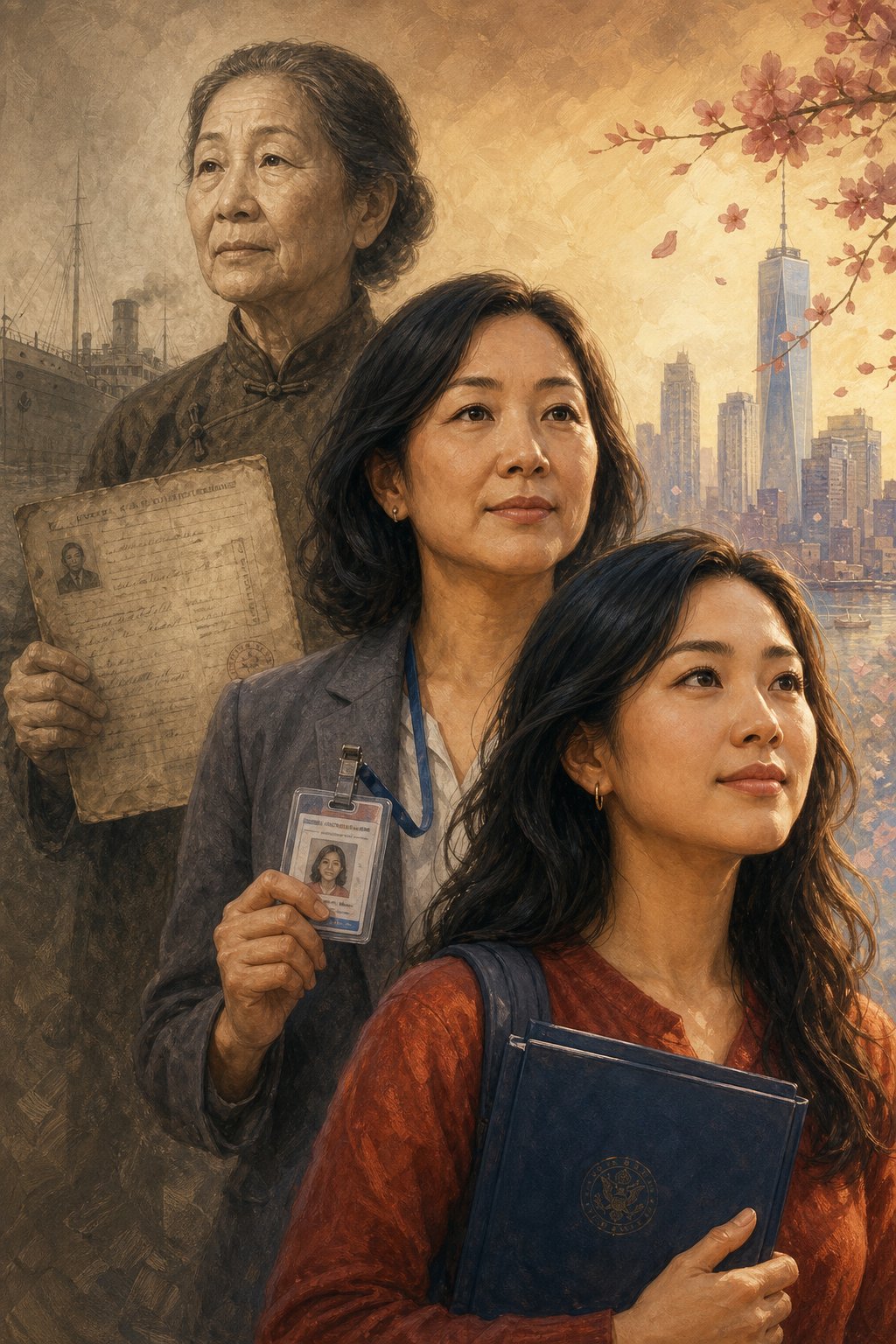 each generation of chinese americans carries a different relationship with their names from survival driven assimilation to intentional reclamation