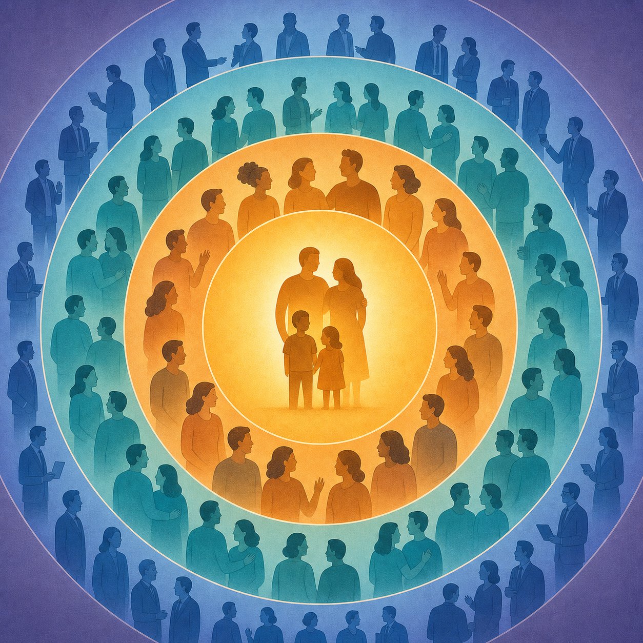 each nickname pattern occupies a specific intimacy level from family closeness to casual friendship
