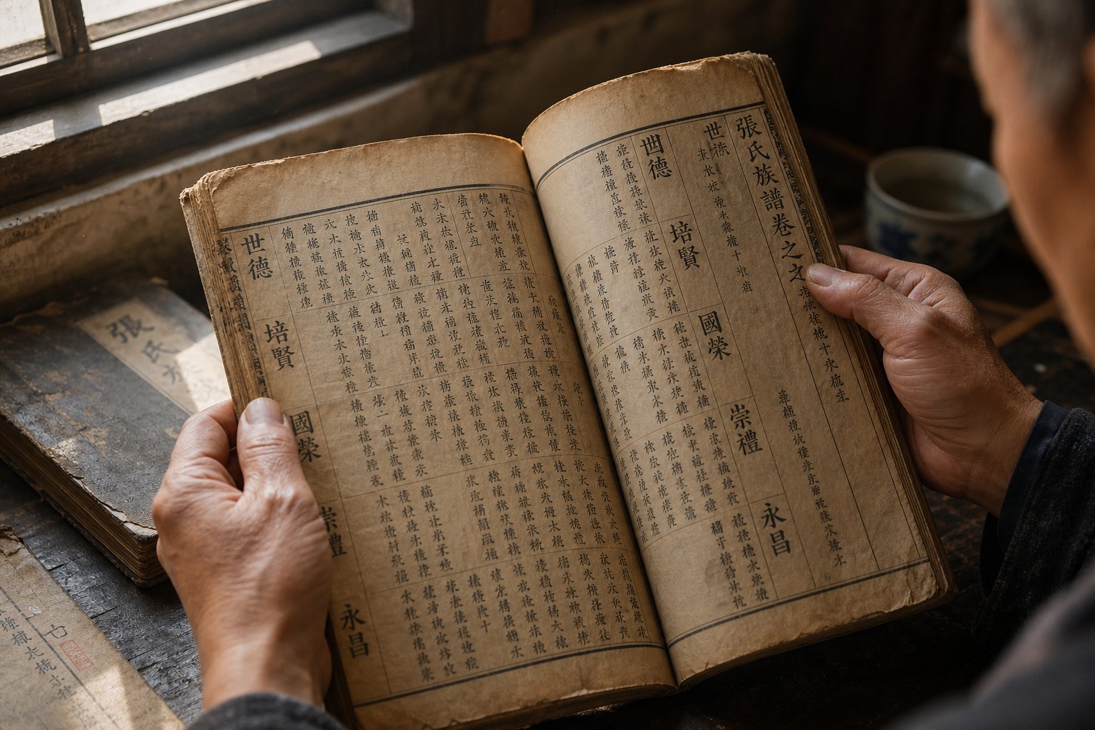 family genealogy books (jiapu) can trace chinese surname lineages across hundreds of generations