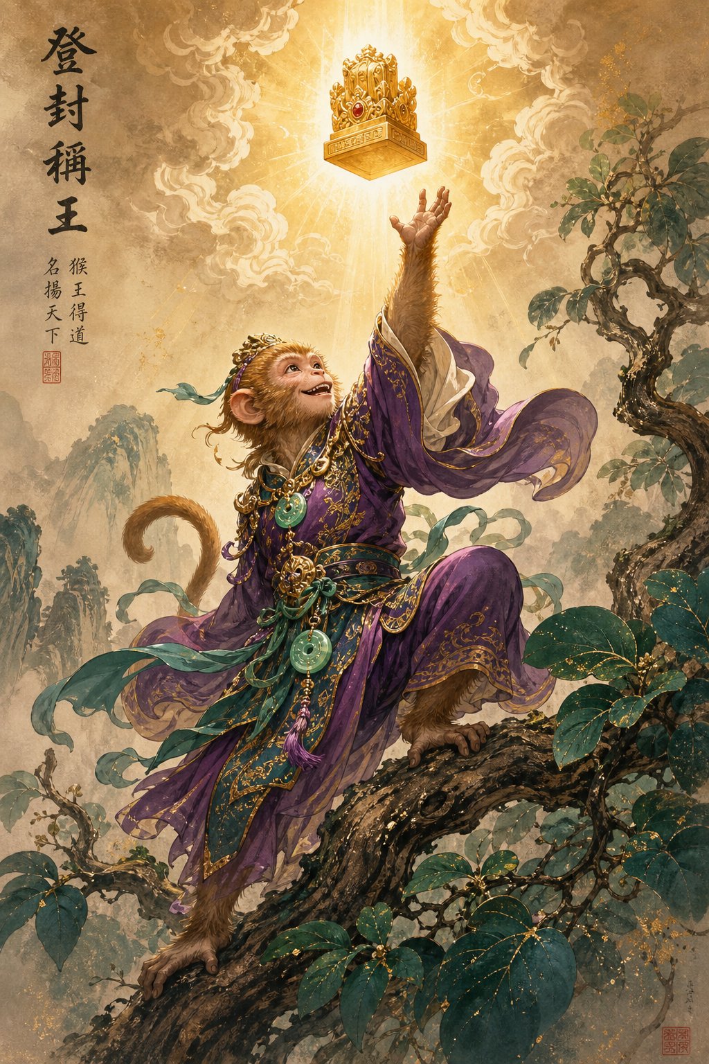 favorable radicals for monkey names include clothing jade trees and human connection symbols