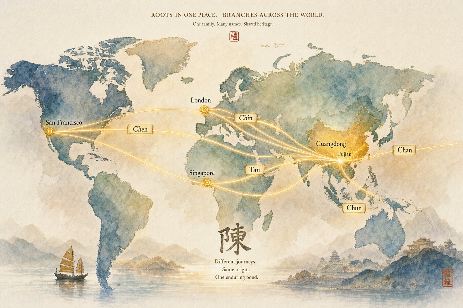 how chinese surname spellings traveled from regional dialects to global diaspora communities