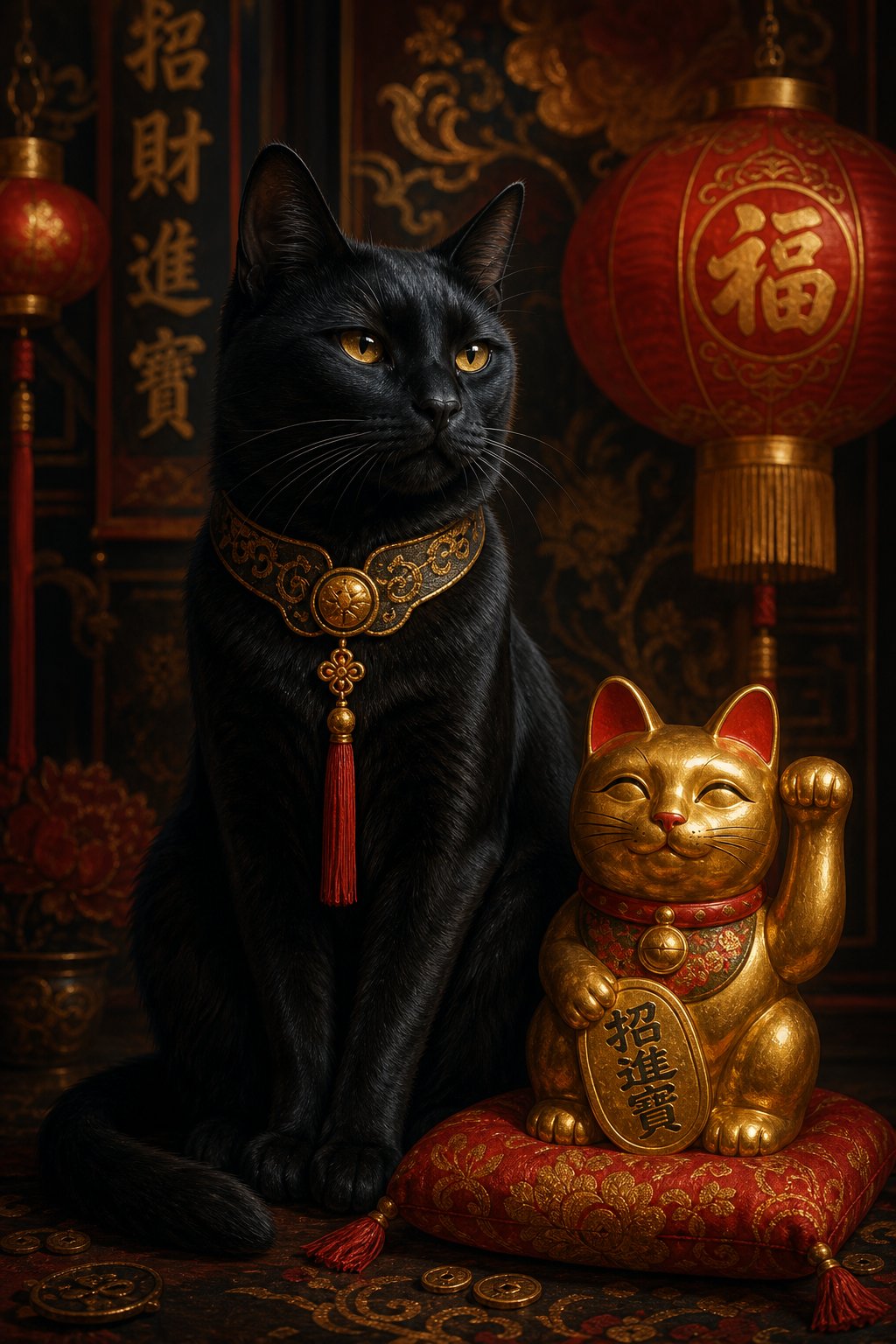 lucky cat nicknames draw from centuries of chinese symbolism linking felines to fortune and protection
