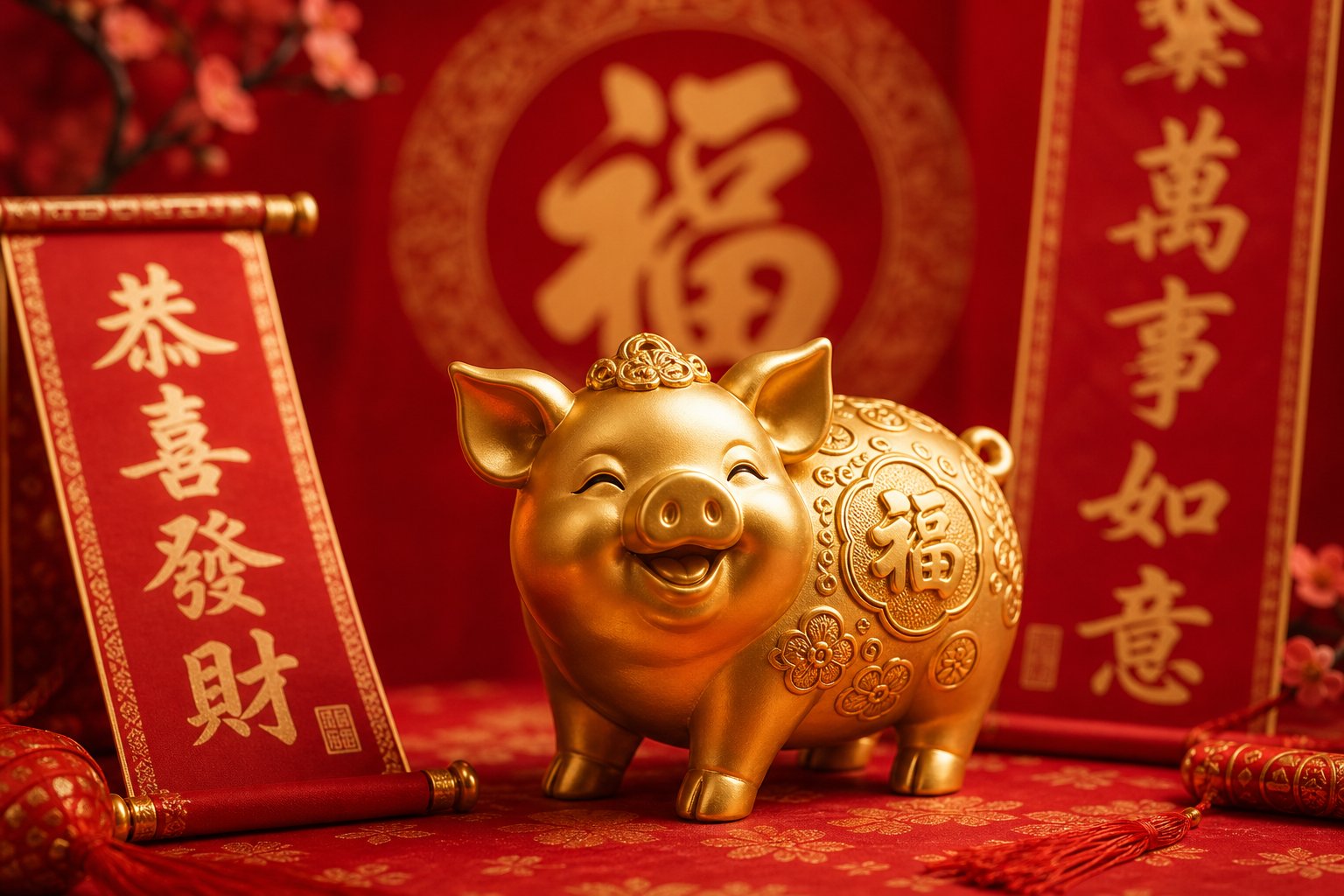 Lucky Chinese Characters for Year of the Pig: Symbols That Shift Fate
