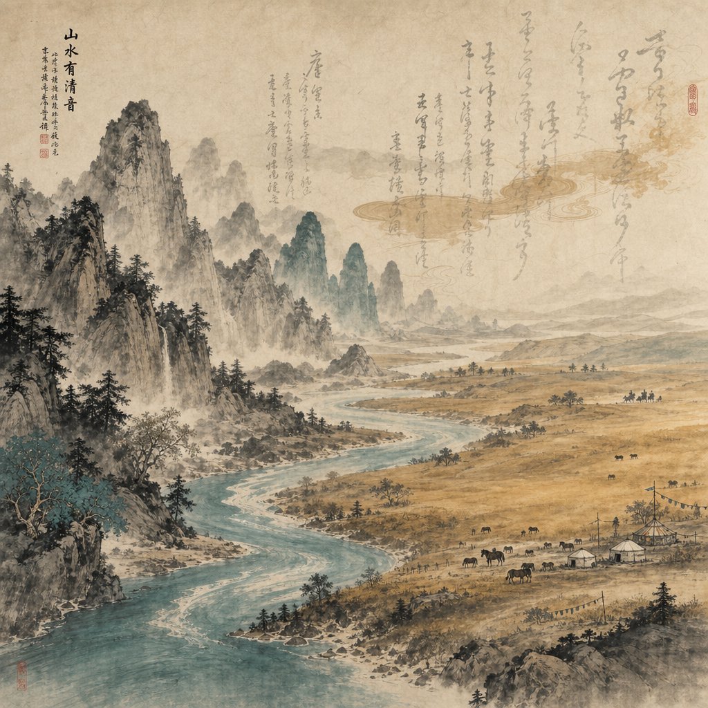 many ethnic group names trace their origins to geographic features like rivers mountains and forests