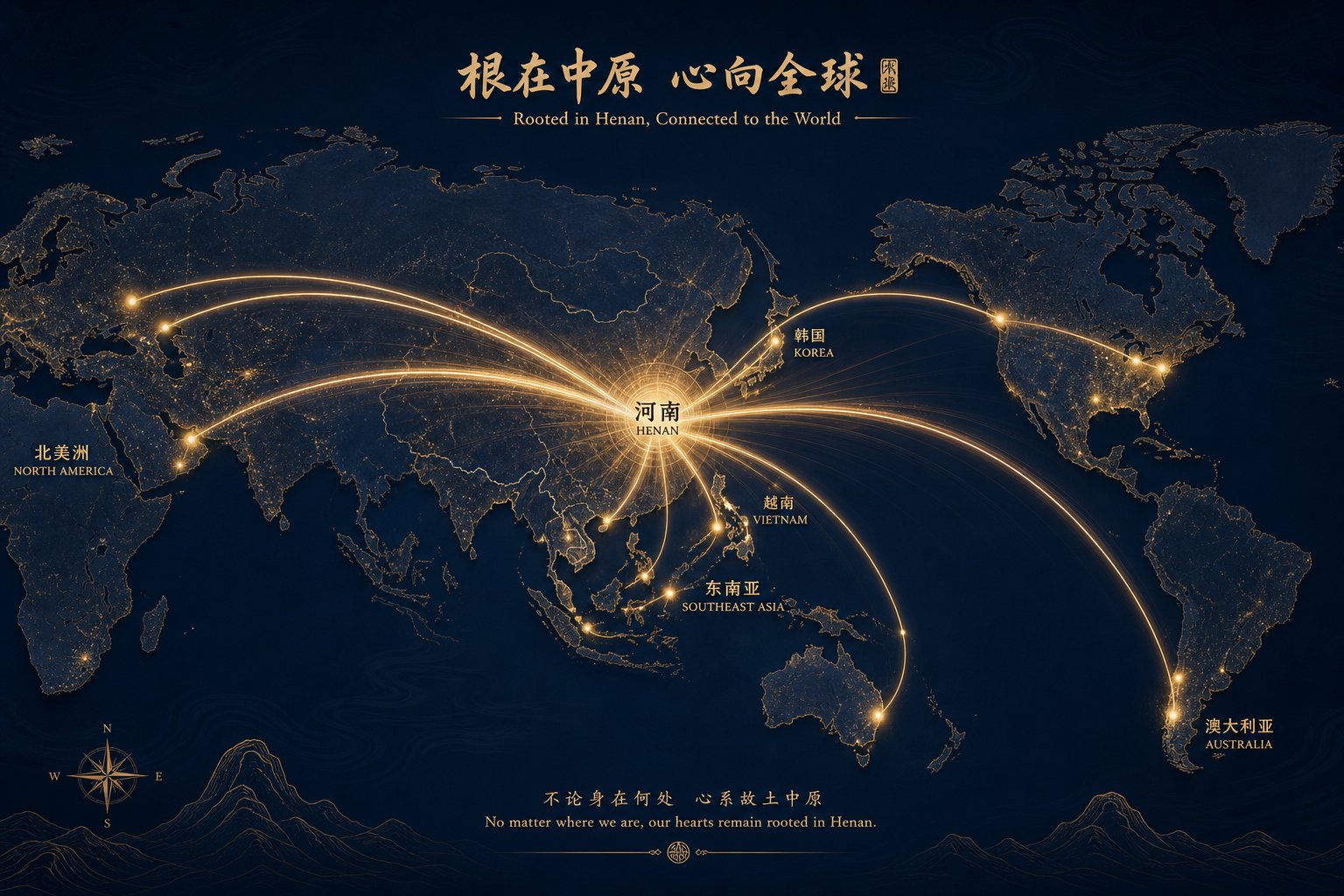migration paths of the zheng surname from its henan homeland to communities across the globe