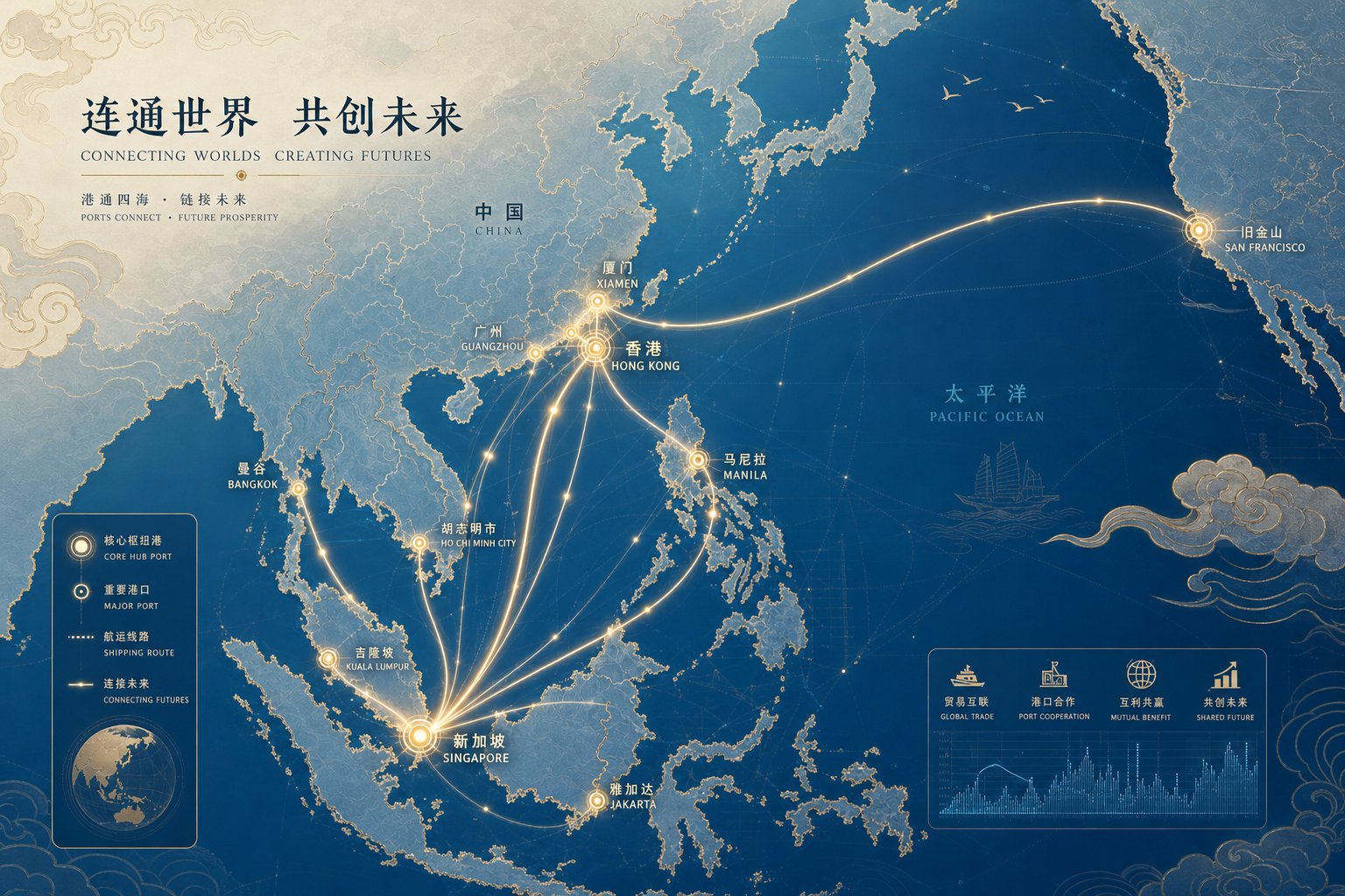migration routes showing how chinese dialect pronunciations spread across asia and beyond