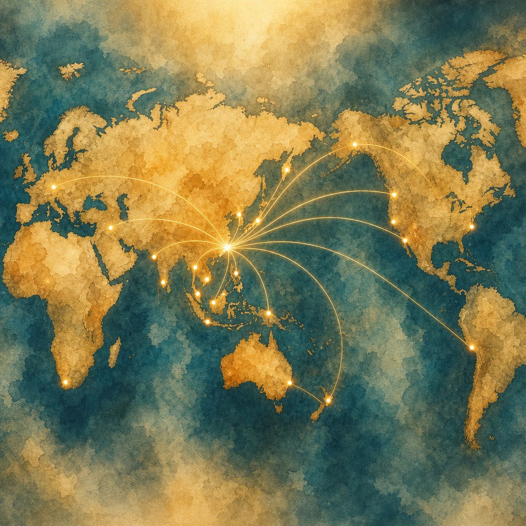 migration routes showing how the chen surname spread from southern china across asia and the world under different romanized spellings