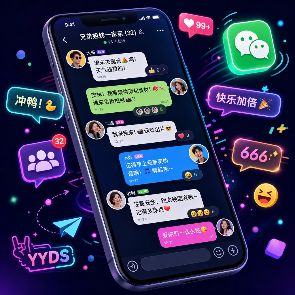 modern chinese digital friendship slang born from wechat weibo and douyin culture