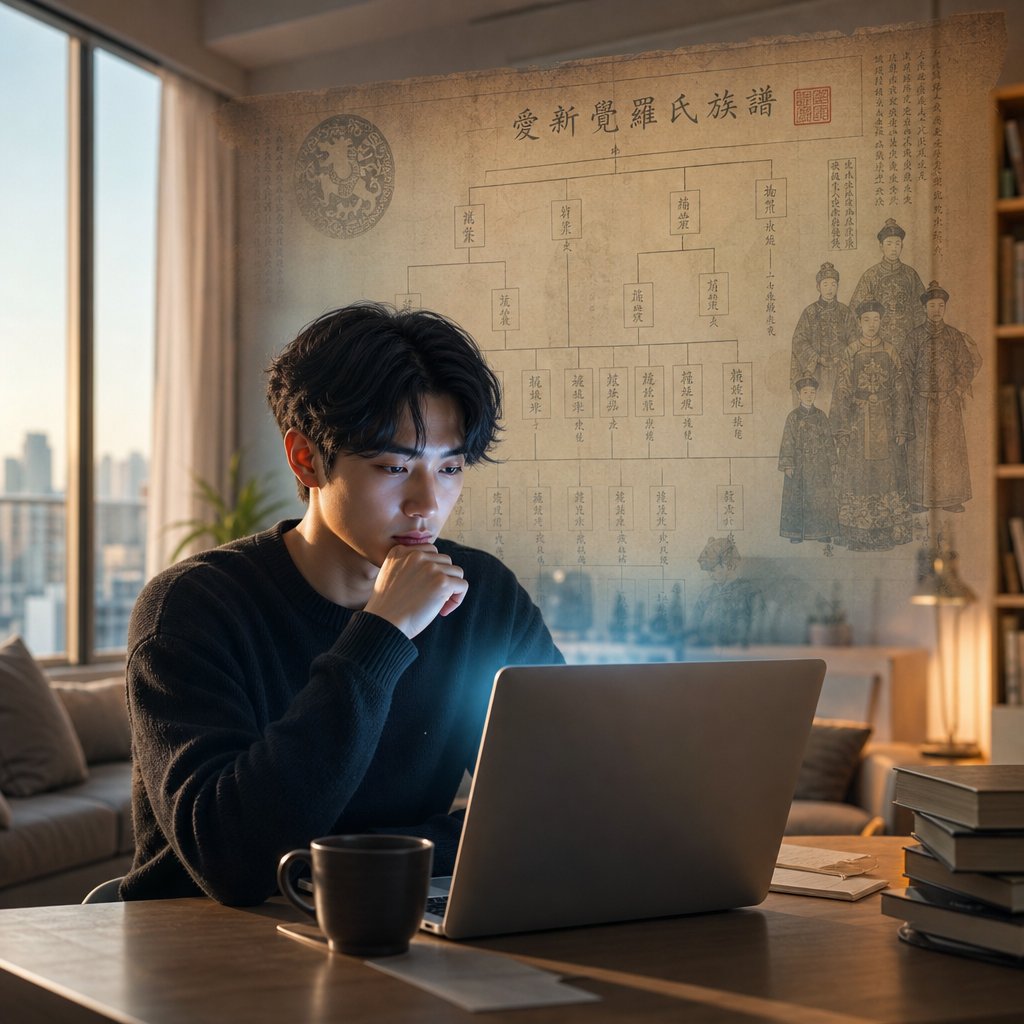 modern manchu descendants use online communities and digital archives to reconnect with ancestral clan identities