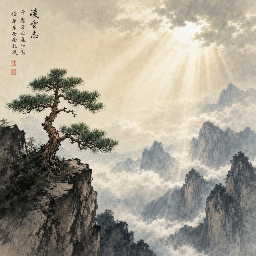 mountain pine symbolizing strength and scholarly aspiration themes central to chinese boy naming traditions