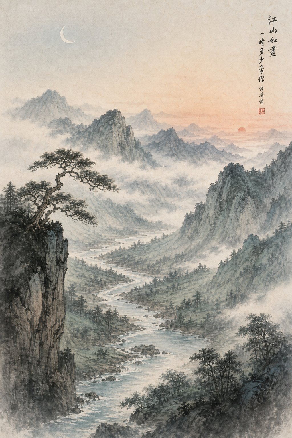 mountains water clouds and jade form the core nature vocabulary of taoist naming philosophy