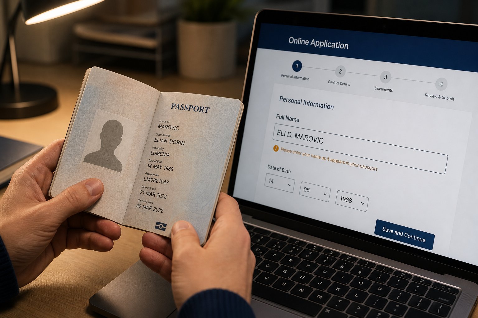 navigating passport systems and digital forms with a hyphenated chinese surname requires strategic consistency across documents