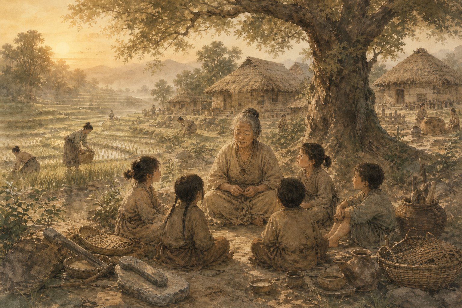 neolithic matrilineal communities where women anchored clan identity and early surname traditions