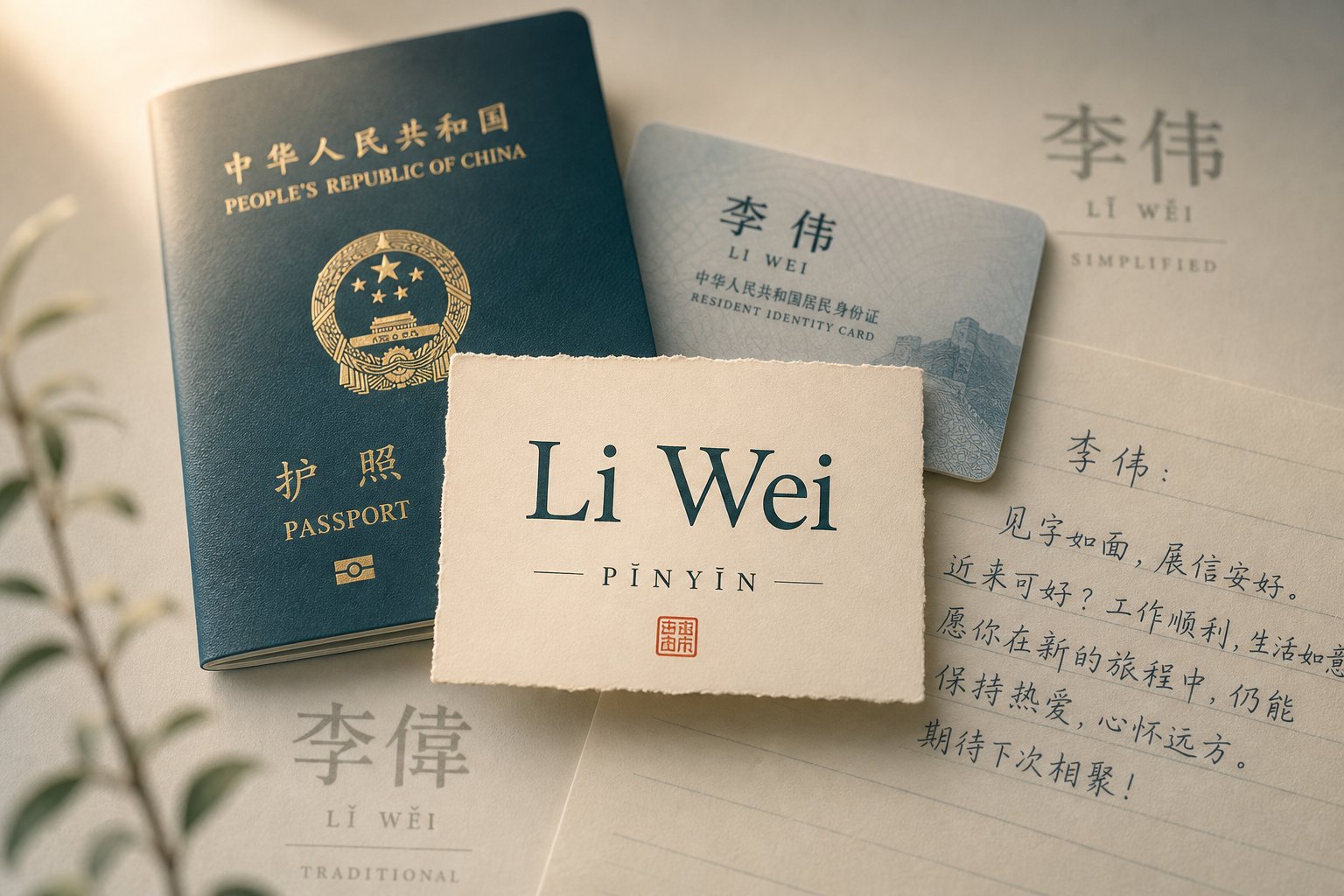 Pinyin Name Character Simplification: One Name, Many Spellings